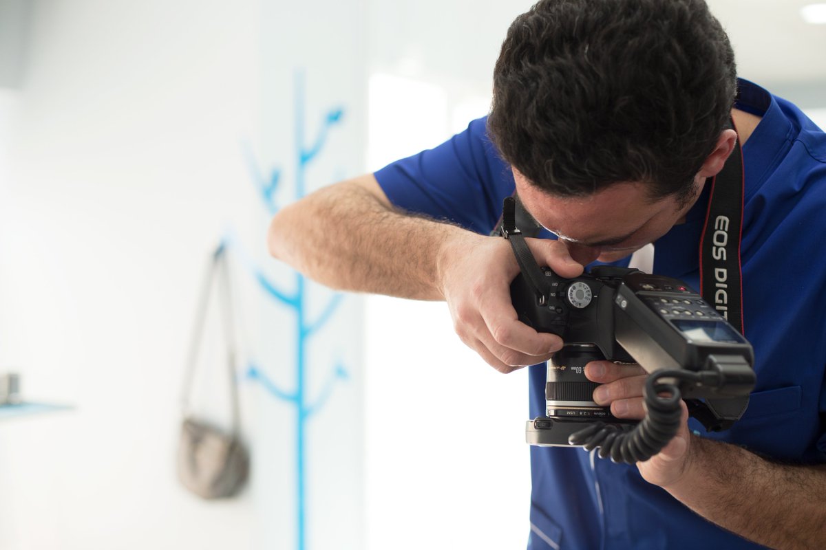 Antes de comenzar con la #ortodoncia es necesario realizar un #estudio previo y tomar #fotografias para conocer la disposición de tus #piezasdentales