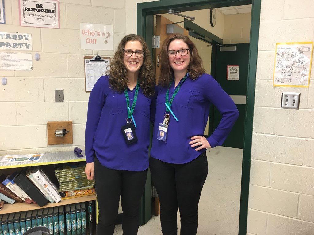 Twin Day at Twain!  Nailed it!