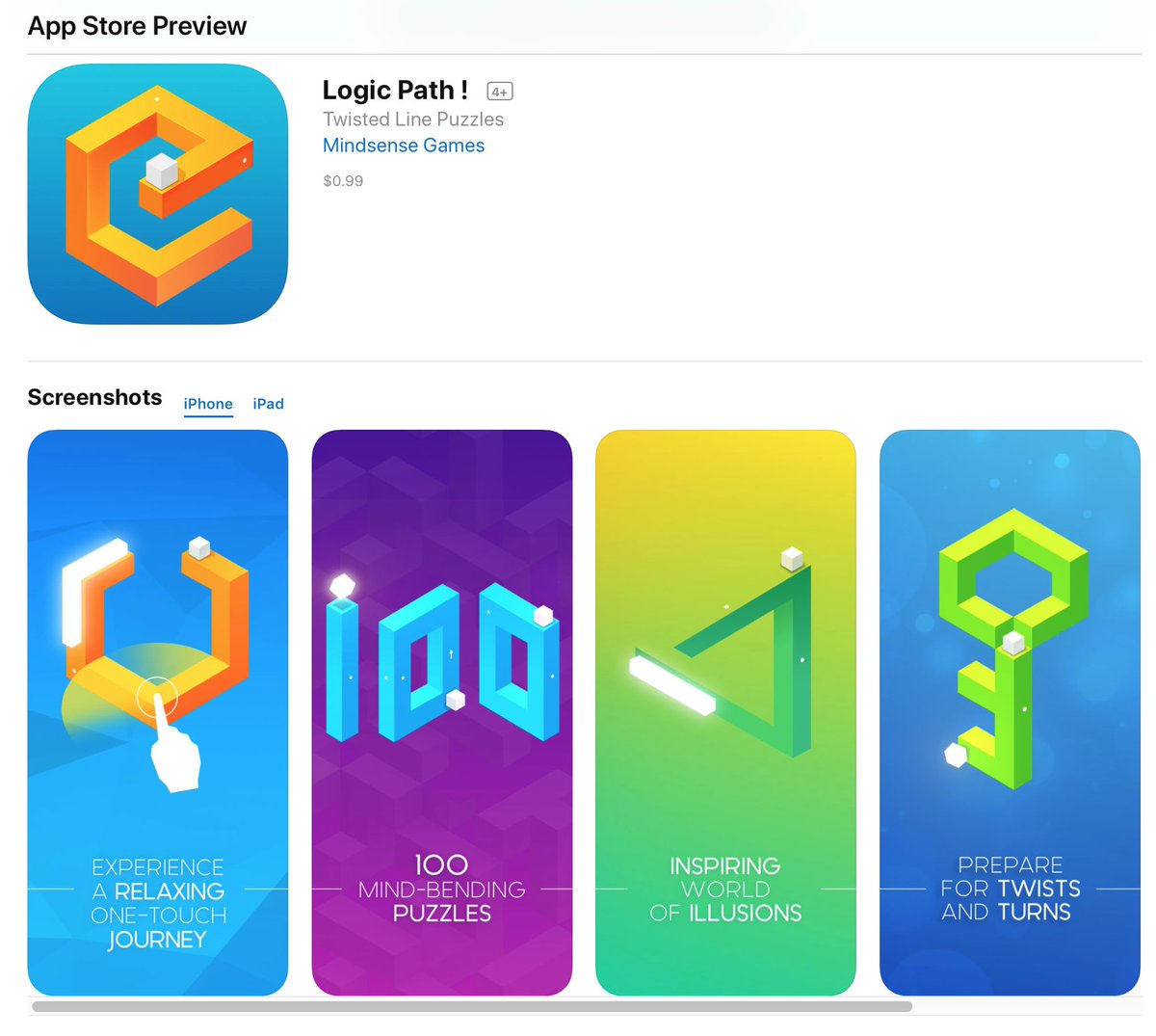 Forestudio_'s tweet photo. Finally our mobile game LOGIC PATH is on App Store! DOWNLOAD HERE: https://t.co/dAAK5APb5e Do you like it ? 🤔😀 #game #mobilegame #indiegame #logic #iphonex #appstore #iphone #monumentvalley #colors #inspiraton #poland #polska #polskagra #illusion #puzzle #art https://t.co/2LyDRn0hRO