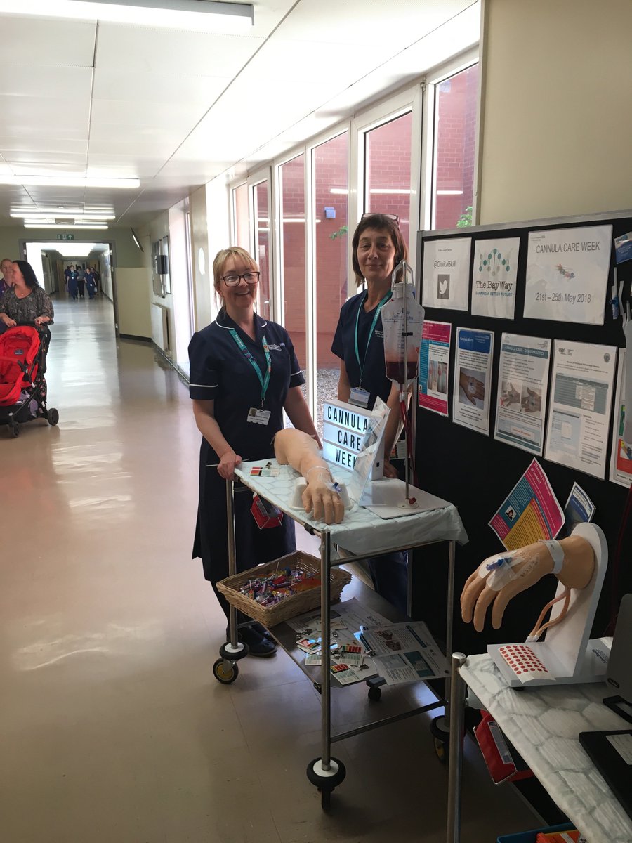 katecasey18's tweet photo. Clinical skills promoting cannula care at FGH #great care @UHMBTLibrary @AmandaH26685754 @UHMBT https://t.co/0faQI3JmSe