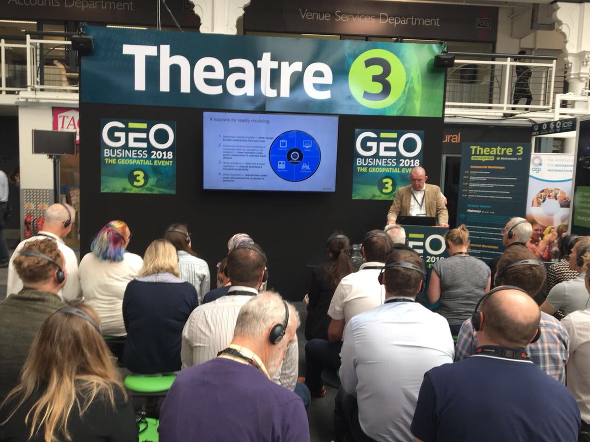 Learn more about the #technology behind #Reality Modelling at Stand C1 @GEOBusinessShow @BentleyUKI #GEObiz