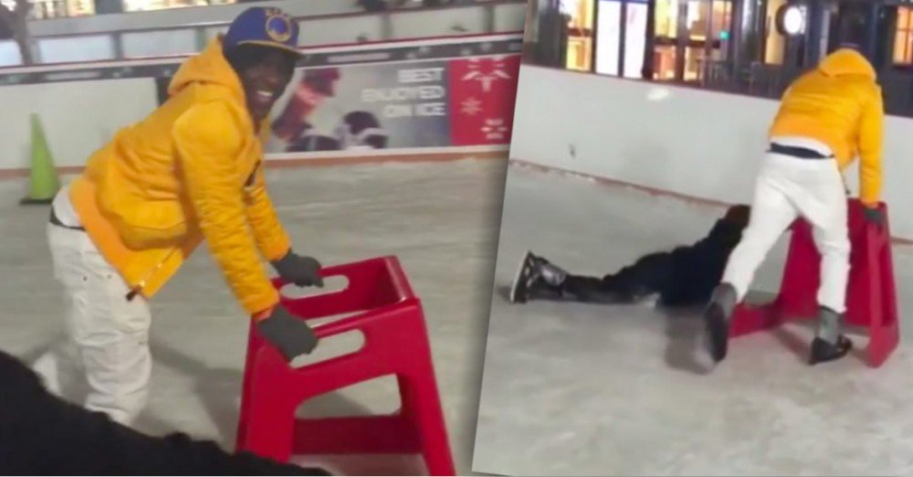 thethreeofive's tweet photo. Boosie Almost Busts His Azz While Ice Skating - https://t.co/rFuKs7j77b https://t.co/vkWyCW2baQ