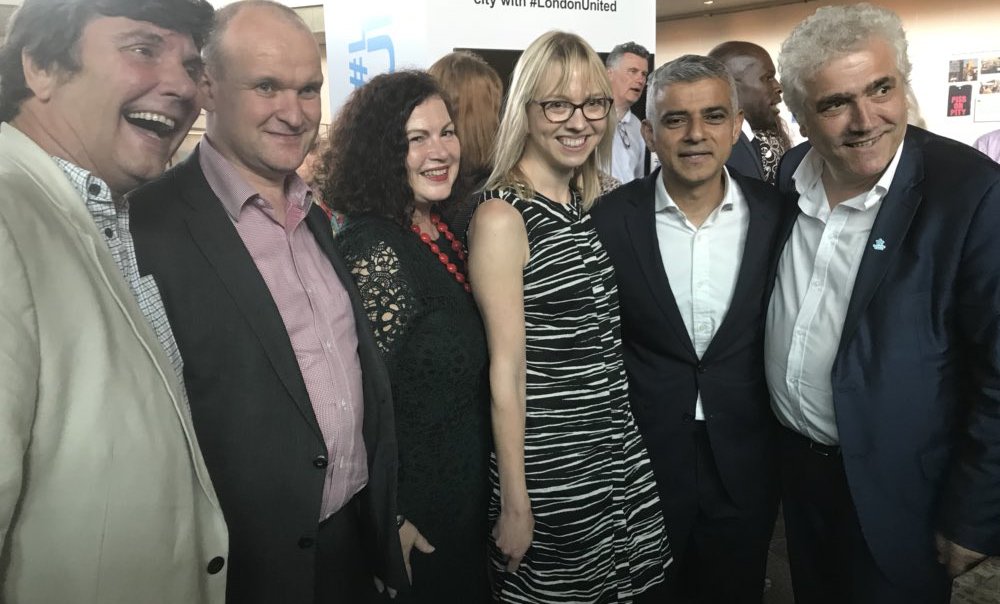 MertonLibDems's tweet photo. You can either sup with @SadiqKhan or sue him! We’ve made our choice; @mertonlabour have made theirs; what will @MertonTories do? #SupportTheMotion #SaveWimbledonPoliceStation https://t.co/KnK74fYZyP