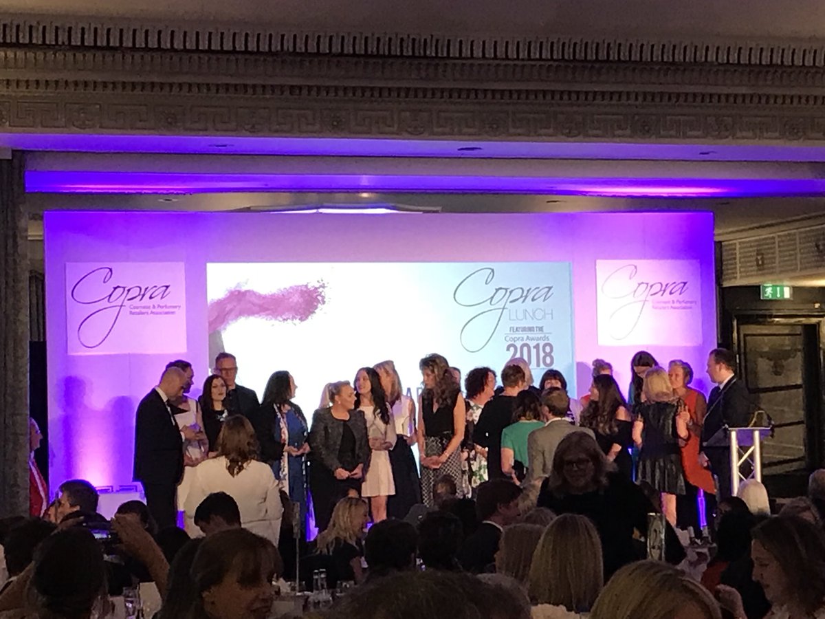 CopraOrg's tweet photo. Congratulations to the winners of the Retail Consultant of the Year award #CopraAwards #CopraLunch https://t.co/VBhQeQundP