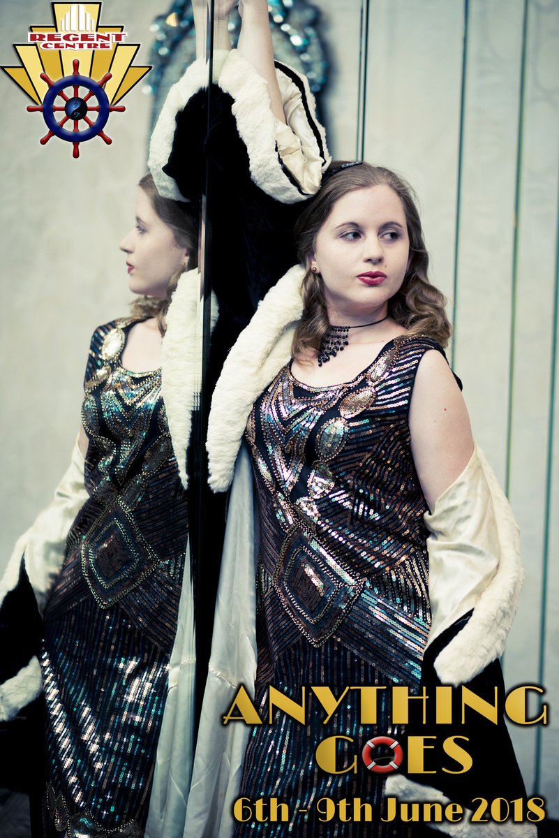 BMTPinfo's tweet photo. #BuddyBeware of our lovable gangsters moll Erma...keep hold of your husbands! @regentcentre #Christchurch #AnythingGoes #ColePorter Tickets: https://t.co/zJHCMgpfKb https://t.co/9IEjvn29NY