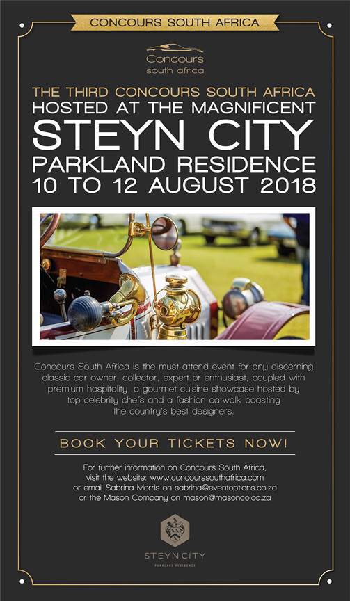 concourssa's tweet photo. The Premium Automotive Concours d’Elegance #ConcoursSouthAfrica https://t.co/oDuztm2c5v