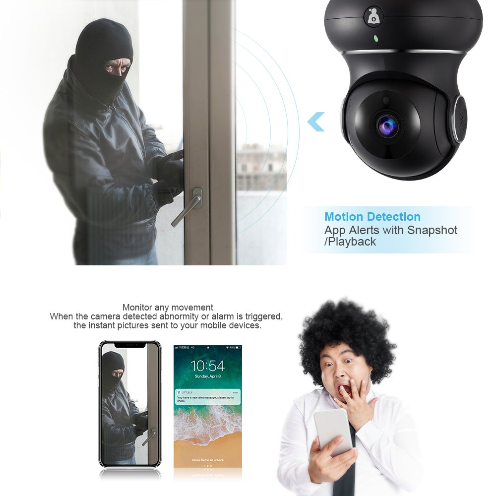 LittlelfCam's tweet photo. #littlelf The black is available now.Protect your home and family! https://t.co/ZWTjINgd0H