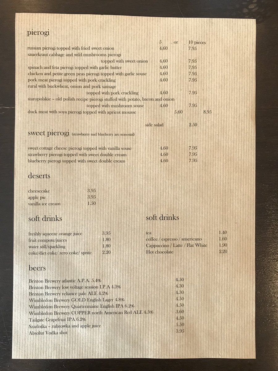 NEW TO #TOOTING! Pierogi Bistro has opened at 178 #Mitcham Road, serving traditional Polish 🇵🇱 dumplings and craft beer. Good luck to the team there!