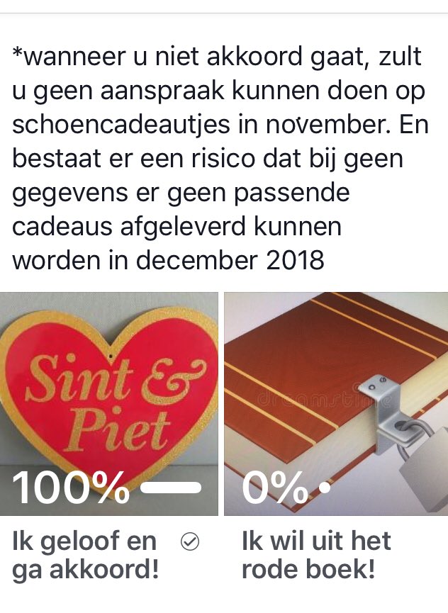 Wij zijn #AVG proof! En dat viel niet mee. Reageer op <a href="/facebook/">Facebook</a> of je uit het rode boek wilt of niet. facebook.com/SinterklaasBei…