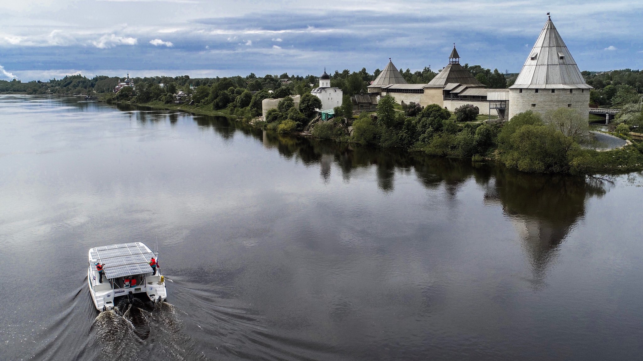 Старая Ладога пляж
