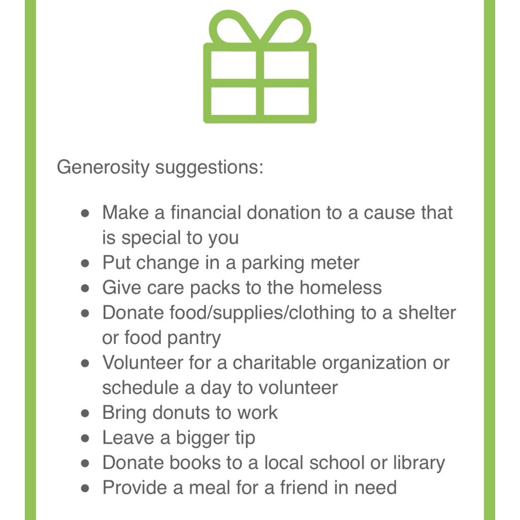 gr8nesstbd's tweet photo. Day 3: GENEROSITY
Your greatness is not what you have,it’s what you give. 
Post your pictures and stories using #gr8nesstbd so everyone can see the amazing acts of Gr8ness being spread around our communities! 8️⃣💙👓
#gr8nesstbd #gr8nessgenerosity #bethechange #begenerous https://t.co/5pf7Jcs8aD