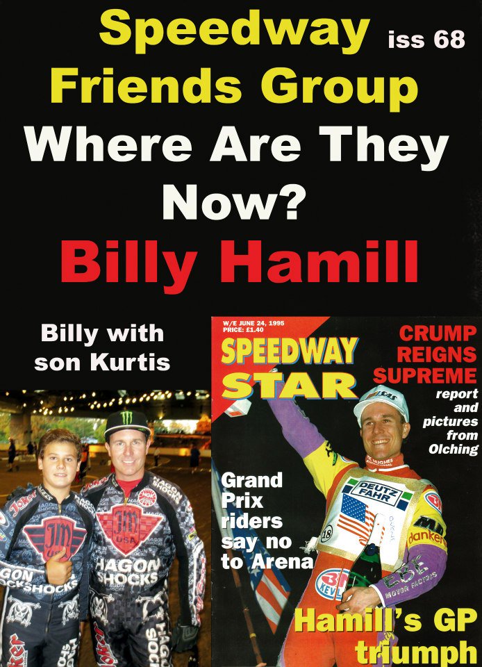 Happy Birthday to WSRA member 
 Bulky Hamill (23 May)
 Where are they now?
 issue 68 Billy Hamill... 