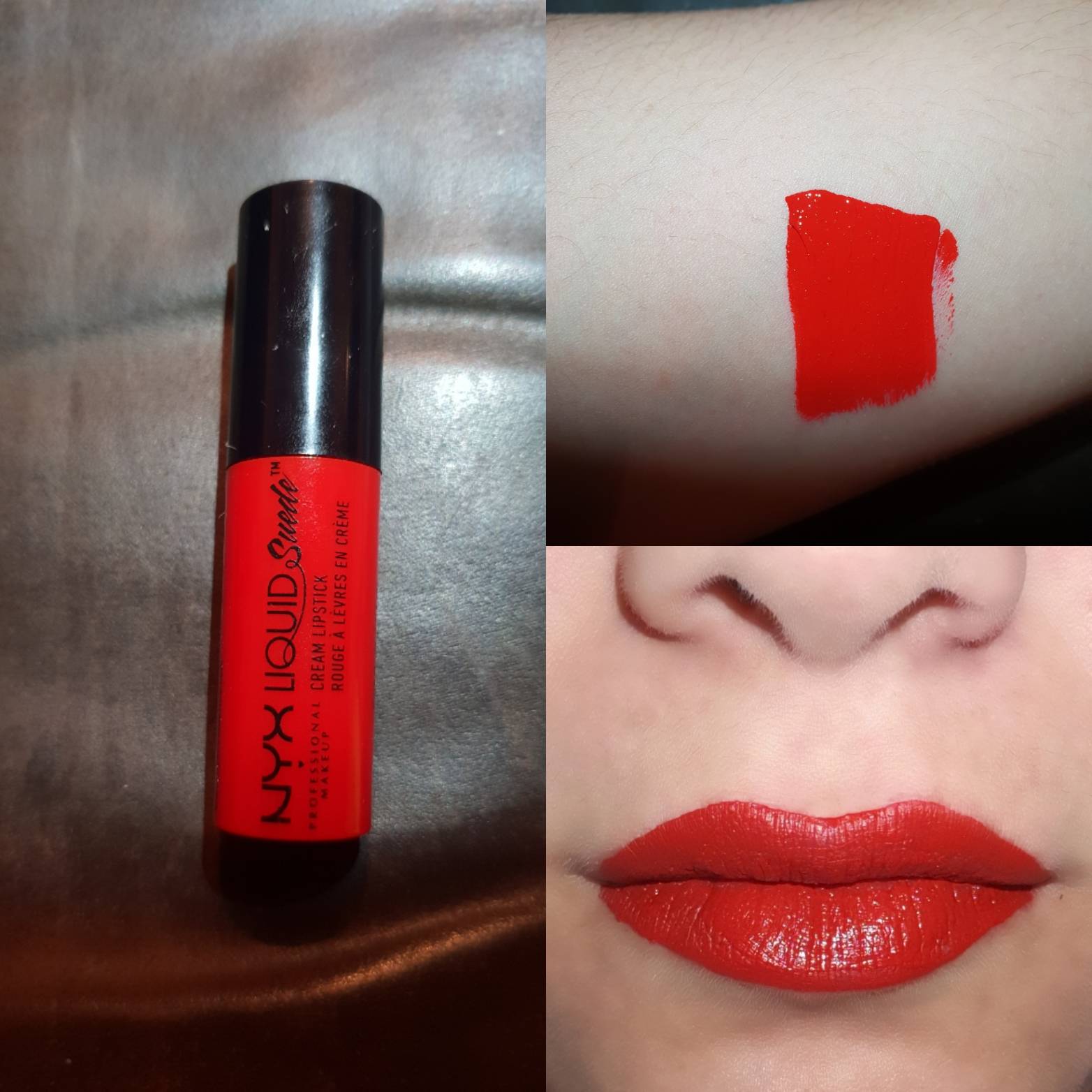 NYX Liquid Suede Lipstick in Kitten Heels Red | Nyx liquid suede, Nyx  cosmetics, Cream lipstick