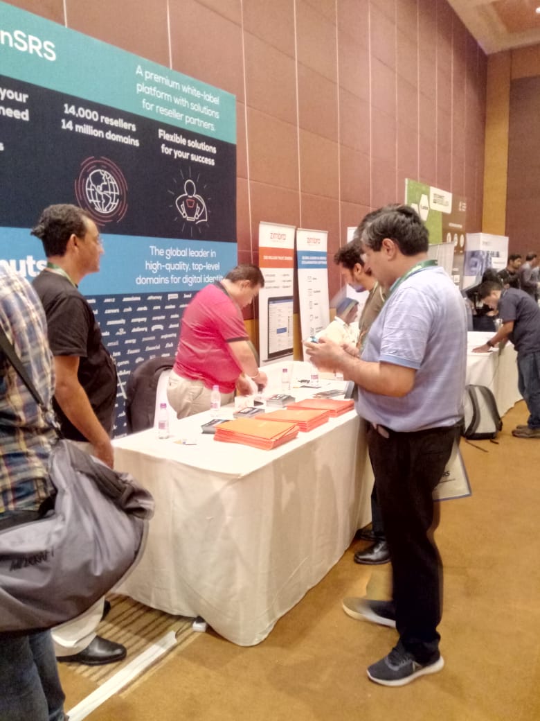 e2enetworks's tweet photo. .@e2enetworks CMD @tarundua81 closely examining #Space2Host booth @cloudfest 2018, Mumbai.
#Cloud #CloudComputing #CloudFest2018 https://t.co/j28O8yiW9V