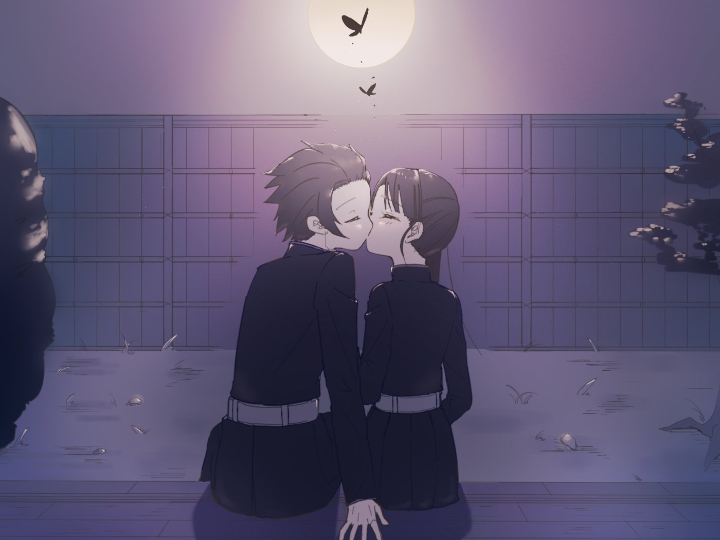をんたま キスの日 炭カナ T Co Bsc3oov48m Twitter
