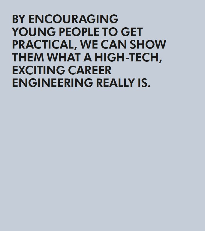 foundationdyson's tweet image. We need more engineers to solve 21st century problems. The James Dyson Foundation is committed to inspiring the engineers of tomorrow.  #WYSD - jamesdysonfoundation.co.uk