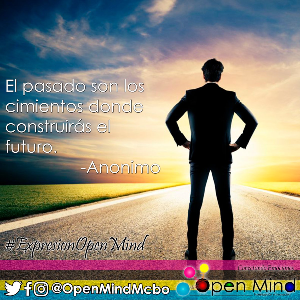 OpenMind_Mcbo's tweet photo. Buenos días.
El pasado son los cimientos donde construirás el futuro. -Anónimo.
#expresionopenmind #OpenMind_Mcbo #Maracaibo #diseño #neuromarketing #publicidad #MarketingDigital #ventas #neurociencia #RedesSociales #emociones #innovación https://t.co/KbPv5dX0Xn