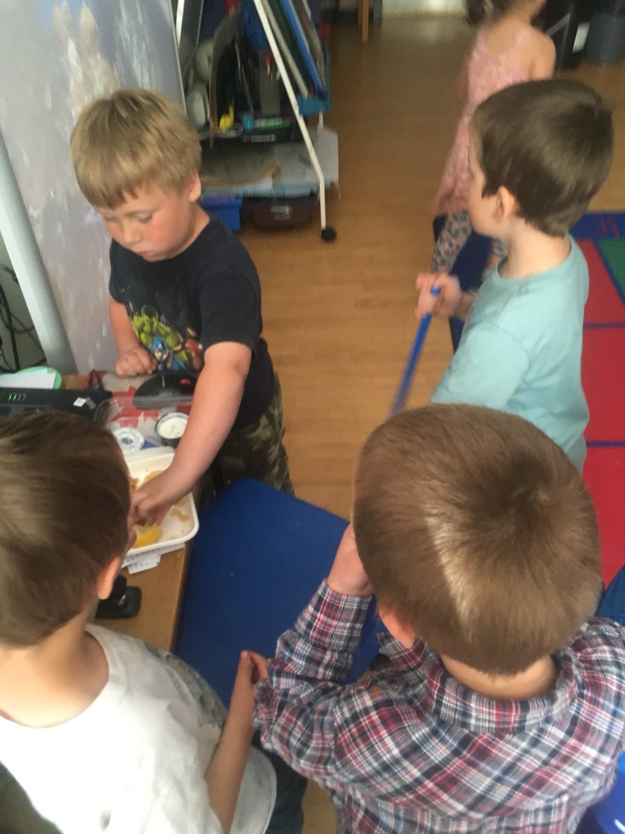 JamieJ19842012's tweet photo. When you learn about squid, it’s only right to try it! A Fear Factor moment for some! Overall, it was well received! @stjoesportelgin https://t.co/CHr3SfqgRq