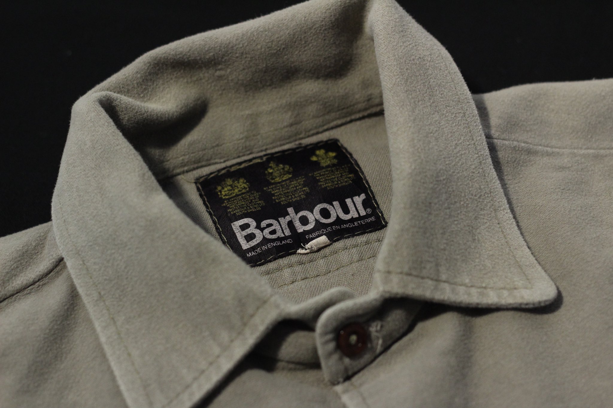美品】 イギリス製 Barbour MOLESKIN SHIRT 3ワラント | angeloawards.com