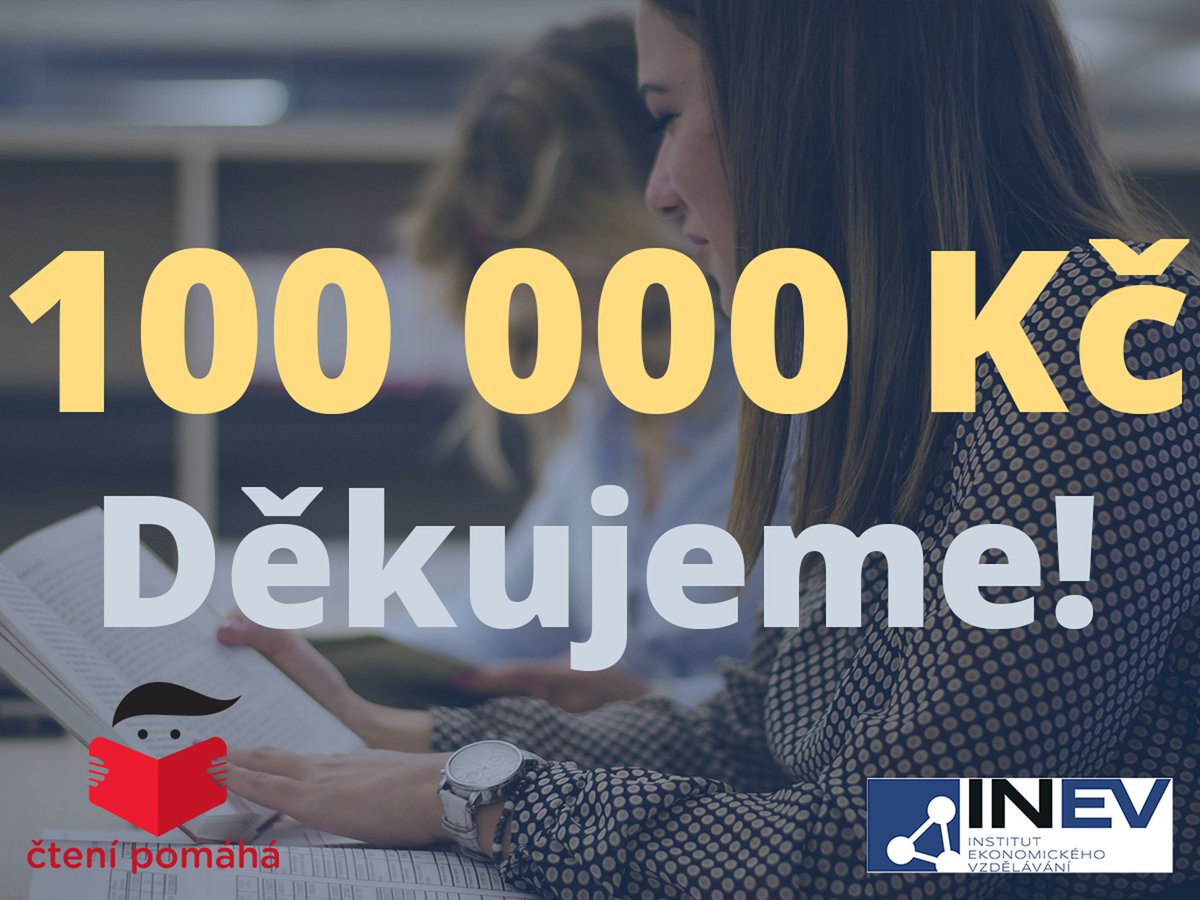 Naším novým partnerem se nedávno stal projekt Čtení pomáhá! 
Pomocí čtení oblíbených knih nyní žáci a studenti můžou přispět především na expanzi Ekonomické olympiády do zahraničí až do výše 100 00 Kč! Děkujeme <3