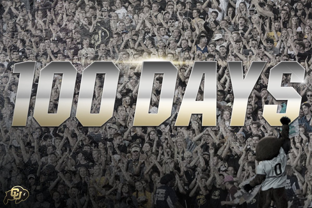 💯Days until we #BeatCSU 

#GoBuffs