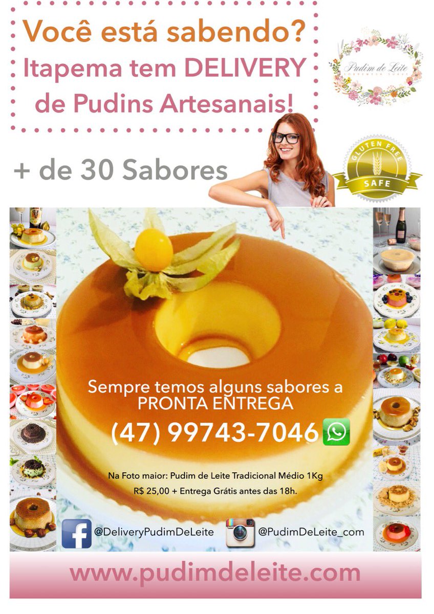 PudimdeLeite_ss's tweet image. 👩🏼‍🍳😍🛵🍮🛵🌿🌺Como assim? Algumas pessoas ainda não sabem dessa maravilha? Ajude a divulgar! Marque seus amigos que precisam saber dessa deliciosa novidade!😘
.
ENTREGA IMEDIATA - PEDIU👉🏻CHEGOU
.
#PudimDeLeite🌿🌺 #🍮🌿🌺 #🛵🍮 #👩🏼‍🍳🍮 #🍮#SobremesaSuave #PudimGourmet