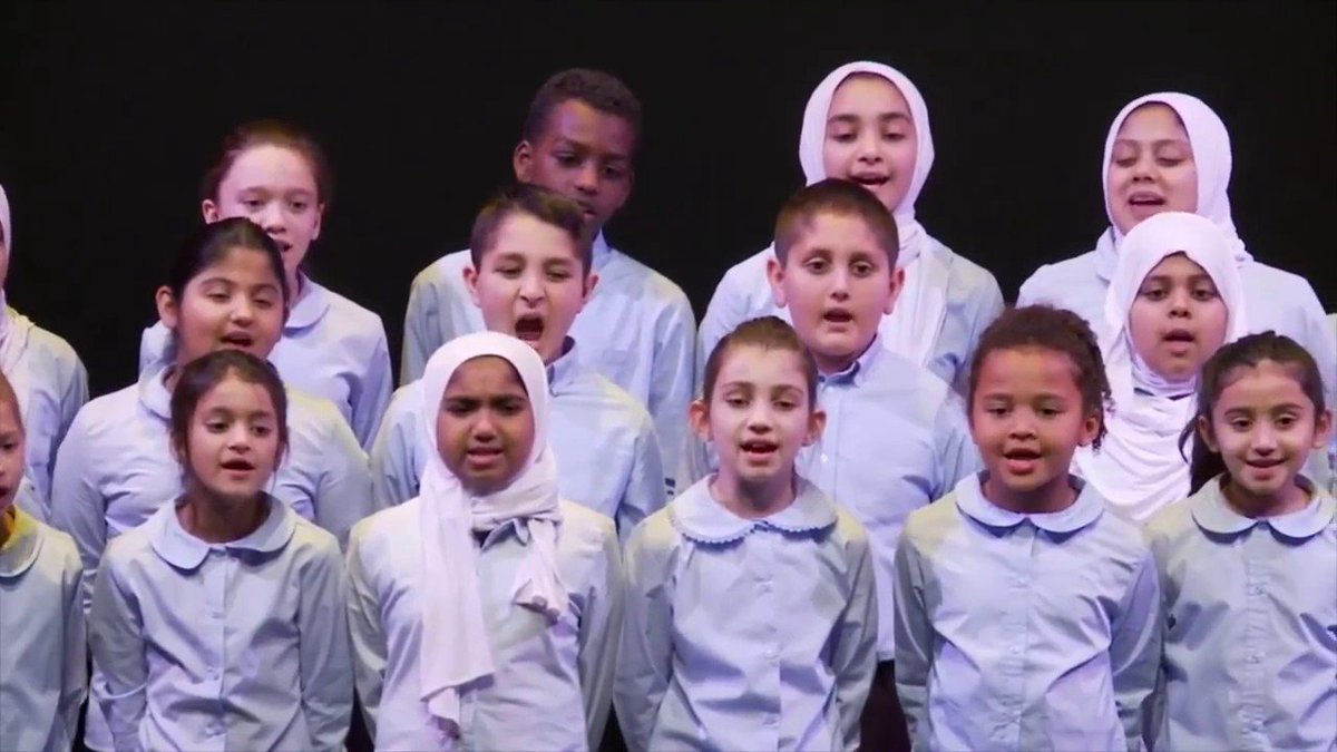 AspenJSP's tweet photo. Want to hear to these cute kids sing? (And learn about religious pluralism and interfaith engagement?) Check out the latest #AspenInsight: https://t.co/UvG7st44xe @hurunnessa, @ADAMSCenter_, @brieloskota of @usccrcc, @RabbiLustig, @zeenat https://t.co/A27QOzacE7
