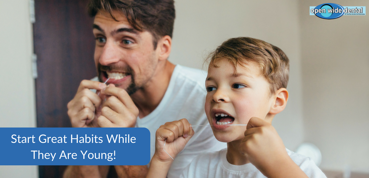 OpenWide_Dental's tweet photo. Teaching your children hygiene habits is an excellent way for them to have great teeth as they grow older! Spend some quality time brushing your teeth with your children! https://t.co/vF4oBZ6sSZ