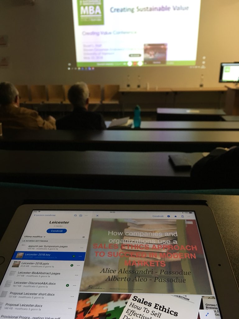passodue's tweet photo. Sharing knowledge by digital apps: tech driven value creation at #creatingvalue2018 https://t.co/EFSvzI1dt6