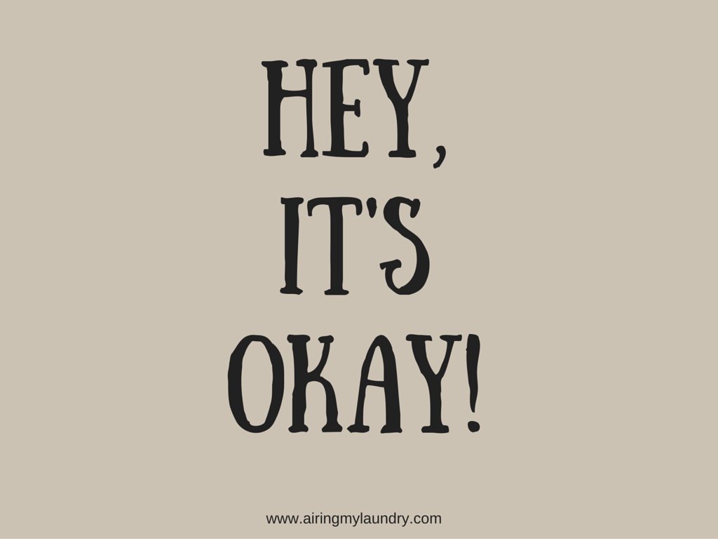 Make a list and #linkup with Hey, It's Okay!I'm okay that I'm...