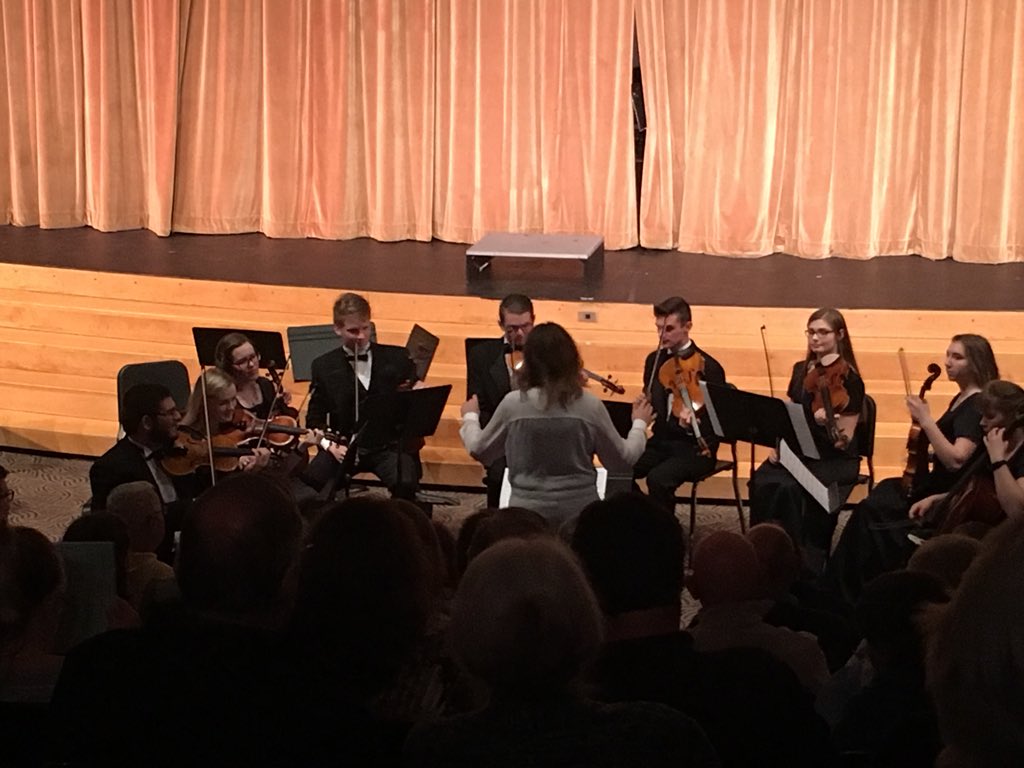 StringWSE's tweet photo. Yesterday, orchestra said goodbye to their seniors in our last concert of the year. Our “Goodbye Seniors” concert went extremely well! We thank everybody who came out to support the instrumental side of our music department. https://t.co/vN82ES5tP2