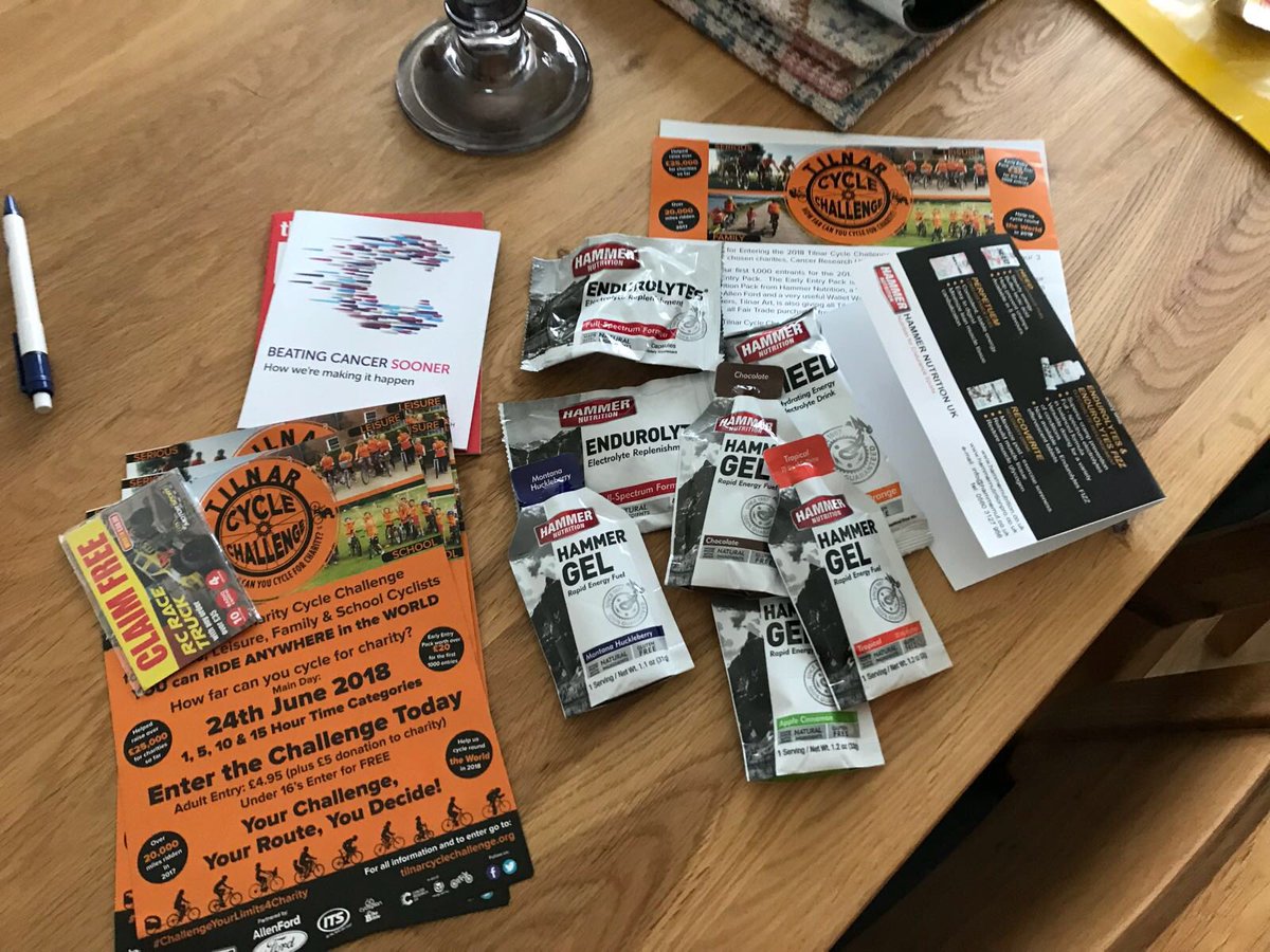 A happy entrant from New York who entered last week and just received their Entry Pack. Have you entered and received yours yet 👍 Thank you <a href="/hammernutrition/">HAMMER NUTRITION</a> for sending it so quickly and to our other sponsors @allenfordessex <a href="/its_co_uk/">its.co.uk</a> &amp; <a href="/CR_UK/">Cancer Research UK</a> for providing goodies for the pack