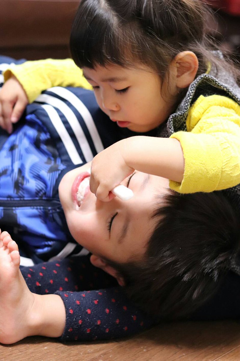 子供歯磨き