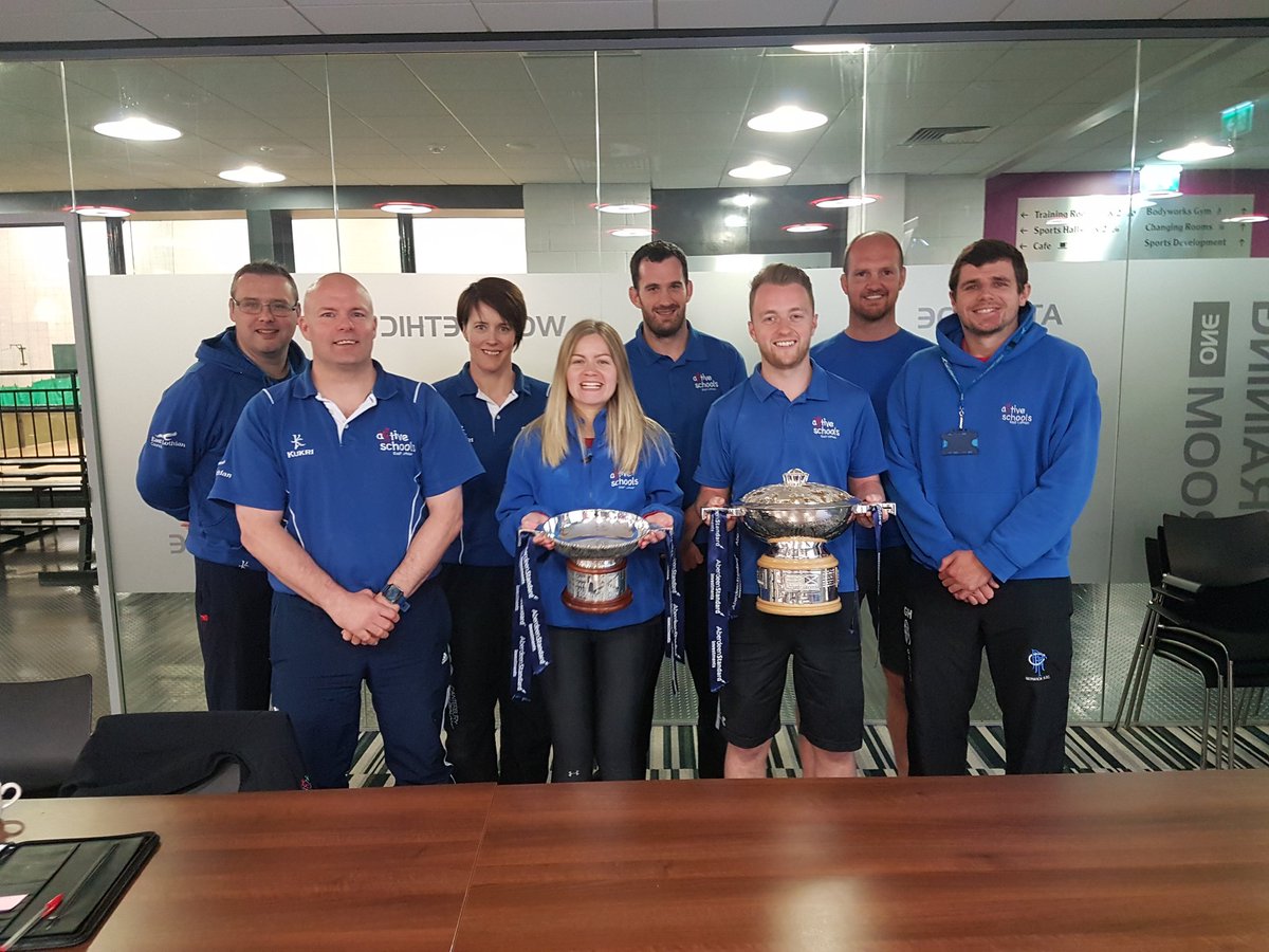 RossHighSport's tweet photo. The #ScotOpenTrophyTour visited the @ELCouncil Active Schools Team Meeting today @ActiveEL https://t.co/o37IyAKYE0