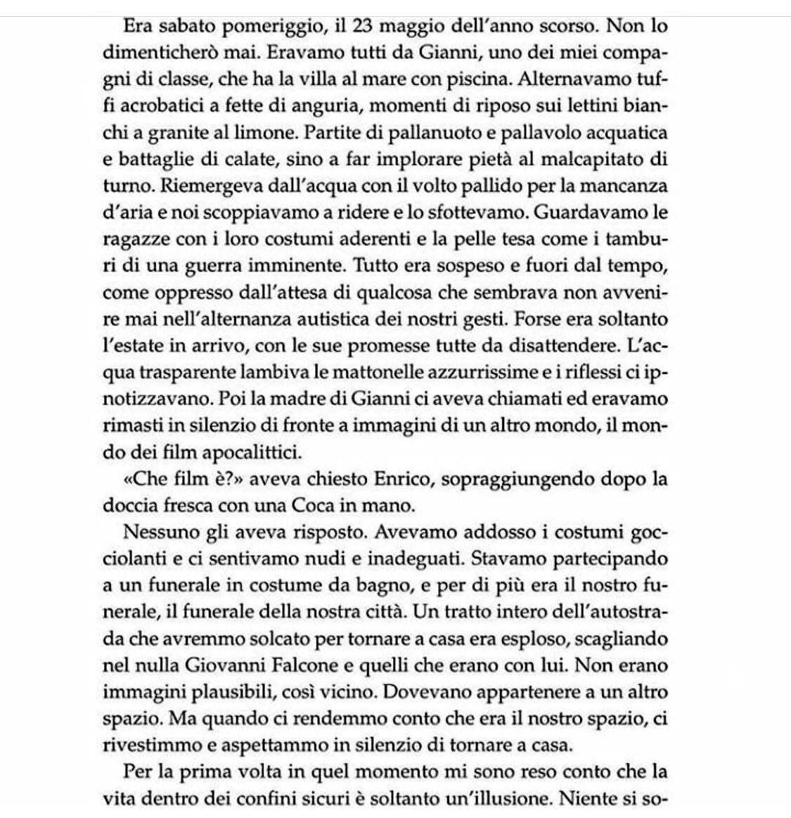 aledavenia's tweet photo. Da “Ciò che inferno non è”, ricordando quel giorno di maggio del 1992. 🙏 https://t.co/xcZVHUHOME