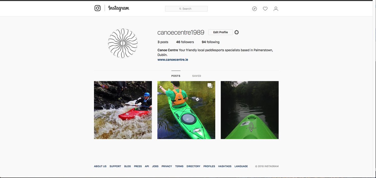 Canoe Centre is now on Instagram! Why not head over and give us a follow to keep up to date with our latest products, shenanigans and all things paddlesports!! 

instagram.com/canoecentre198…