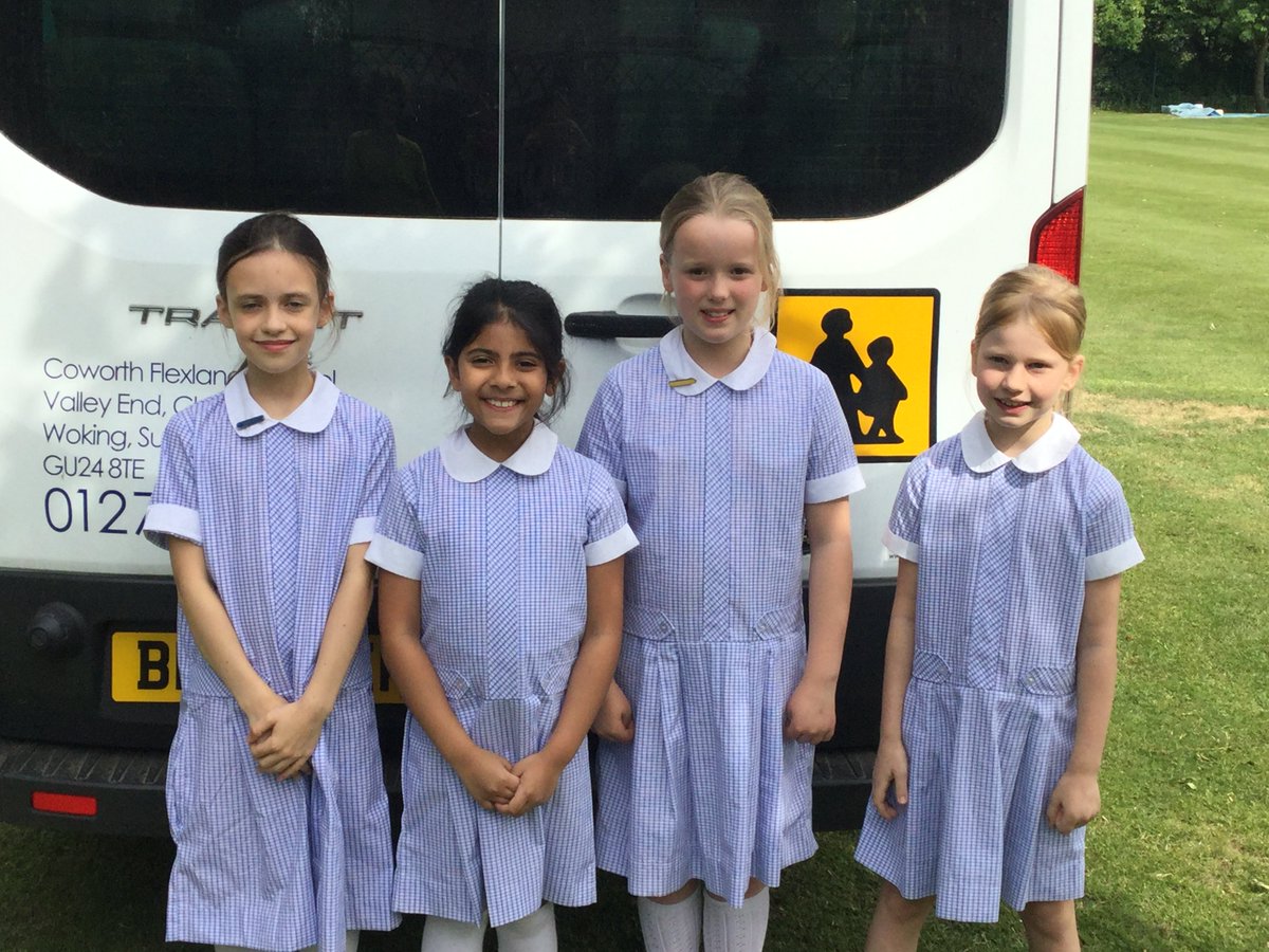 CFS_Prep's tweet photo. Last Friday some of the Y4 girls attended a Maths Challenge afternoon at St Georges Weybridge Junior school. There were a lot of girls and boys taking part and the girls had a great time solving problems, completing puzzles and being super mathematicians - well done! #STEM https://t.co/0i5V7YrEE1