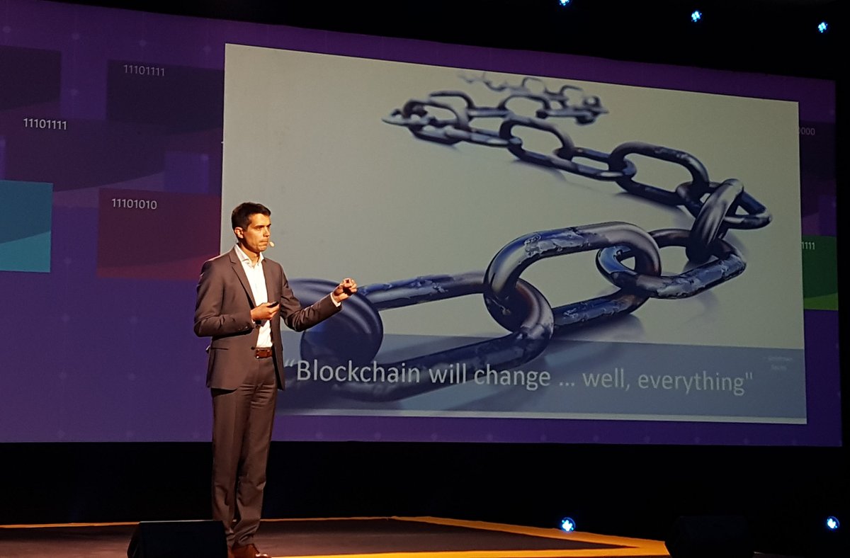 thegledos's tweet photo. Our CTO @TValjavec is a keynote speaker on #blockchain at the biggest IT conference in the region. 2.200+ people 🚀organized by Microsoft, @NTkonferenca 💪 #education https://t.co/nQHc2M3IfO
