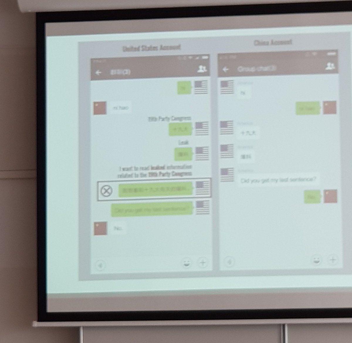 manyapan's tweet photo. How political events affect censorship on WeChat, insightful presentation by @lotus_ruan. Check out Wechat research by The Citizen Lab here:  https://t.co/FVVpmZN8Eu #CIRC16 https://t.co/EUg1lqYYRw