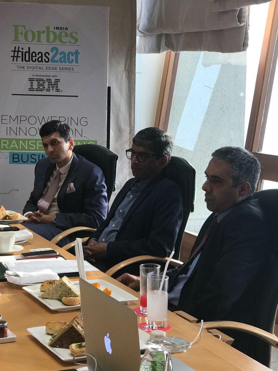 ForbesIndia's tweet photo. #Ideas2Act | Regulations like GDPR for #cybersecurity, and for grievance redressal reinforces #DigitalTransformation, but they are not restrictive. It's a mixed bag of what you need to do and what you can do proactively: Mohit Rochlani, Director, Operations & IT, @IndiaFirst_Life https://t.co/WuTvbVAJVD