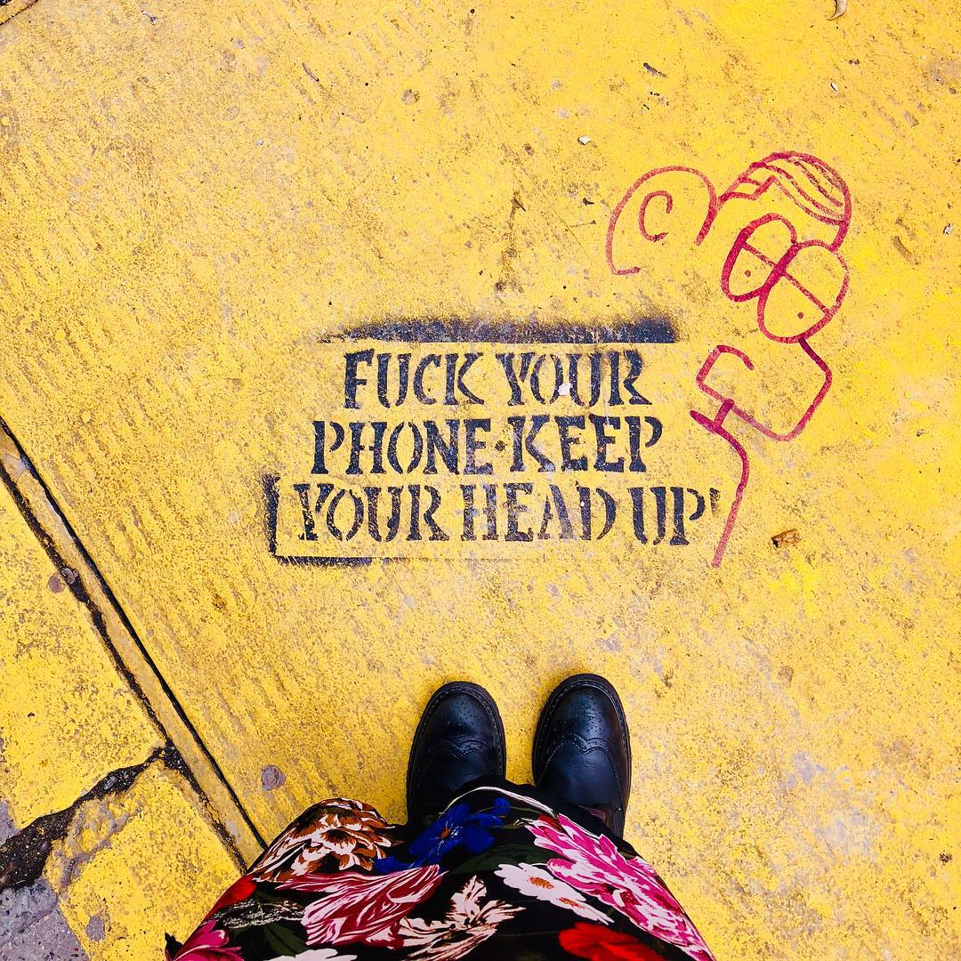 doNYC's tweet image. Looked down and found a life lesson. #wednesdaywisdom