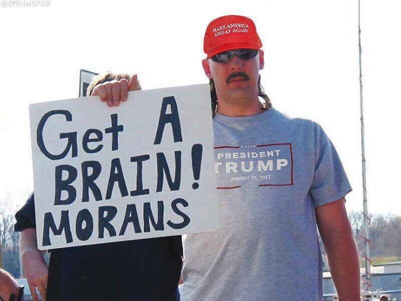 Road_trippn's tweet photo. This is why we swarm the polls in November and 2020! We can't continue to put up with such blatant stupidity anymore! They are saying their numbers are growing, ours are shrinking. Let's shut their stupid ass pie holes permanently! #VoteDemocraticAllTheWay #VoteThemOutInNovember https://t.co/aovuZf5yYS