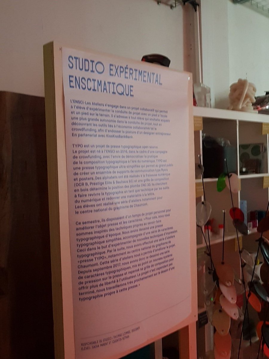 Restitution du studio expérimental a propos de l exploration spatiale animé par <a href="/GuillianGraves/">Guillian GRAVES</a> à l <a href="/Ensci_Paris/">ENSCI_LesAteliers</a>