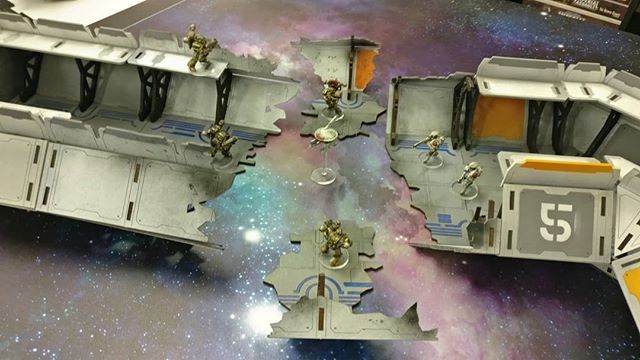 LaserTerrainCo's tweet photo. Our destroyed corridor add-on
 #LaserTerrain #tau #chaos #kickstarter https://t.co/p7FPoJjP06 https://t.co/a2xuCTNXqJ