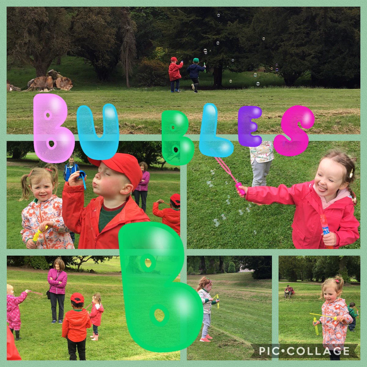 NurseryStAndrew's tweet photo. Red Group AM exploring Callendar Park this morning, climbing, balancing, jumping, concentration 😀#achieving #healthy #funwithbubbles #sharingnurseryexperienceswithparents/gran😃 https://t.co/uosUK3j8Zq