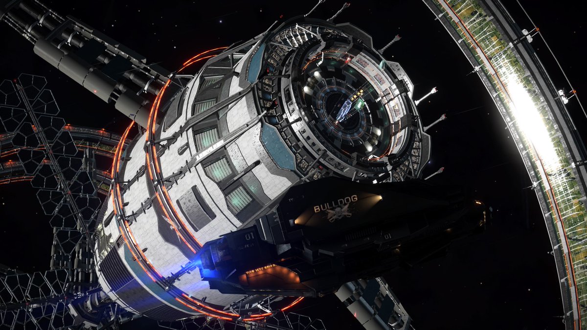 RedReaper_82's tweet photo. #EliteDangerous #Lakon #Type9heavy #SpaceStation #Gaming #PS4 https://t.co/BIzWgi5NxQ