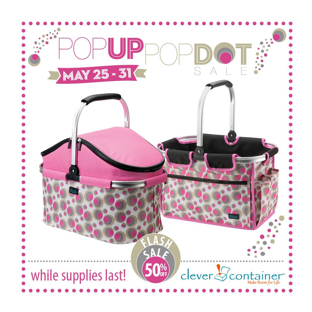 OrganizingbyRoz's tweet photo. Half Off All "Pop Dot" Products
 
One Week Only: May 25-31

https://t.co/s3SKE6lV3e https://t.co/pI9p2m0mXe