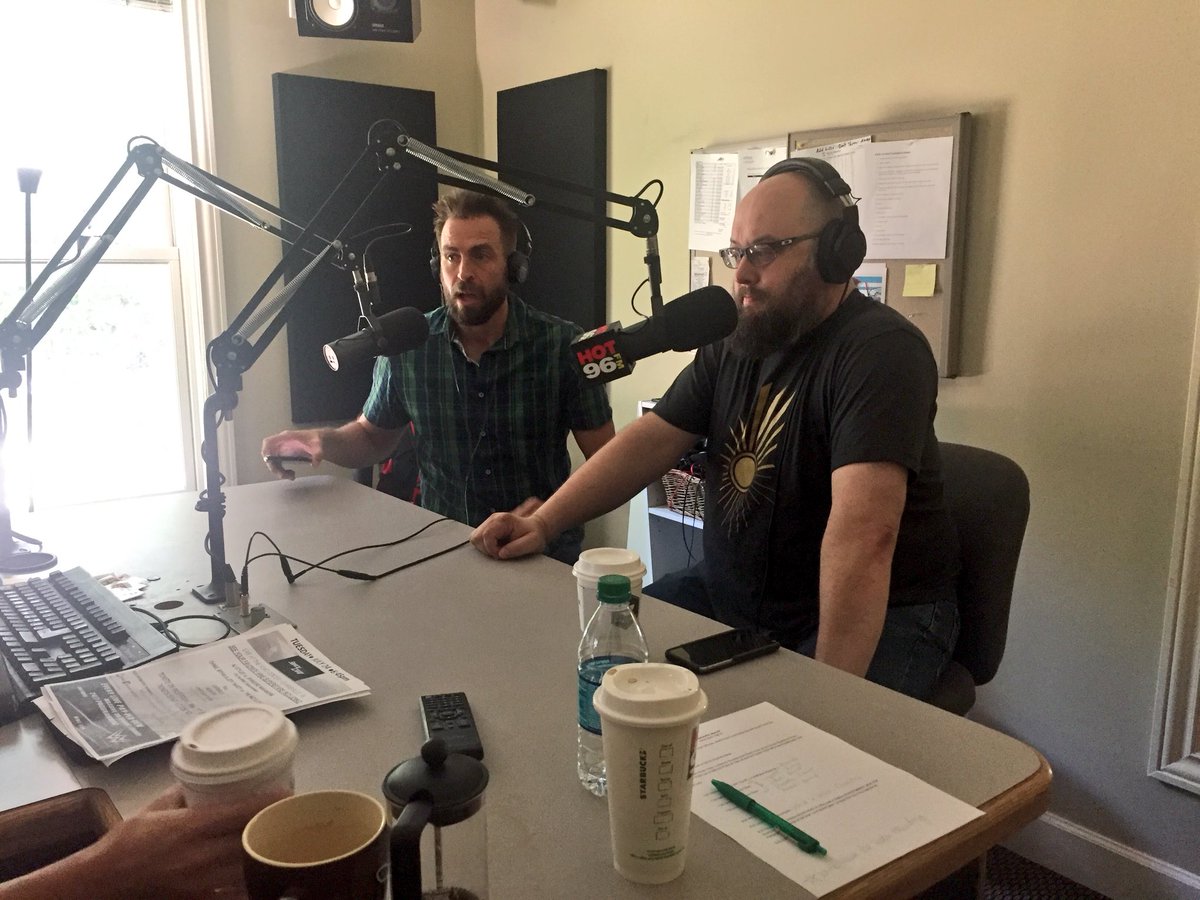 Talking with Zac Parsons &amp; Jason Burton about TEDXEvansville! hot96.com | @theclaireshow