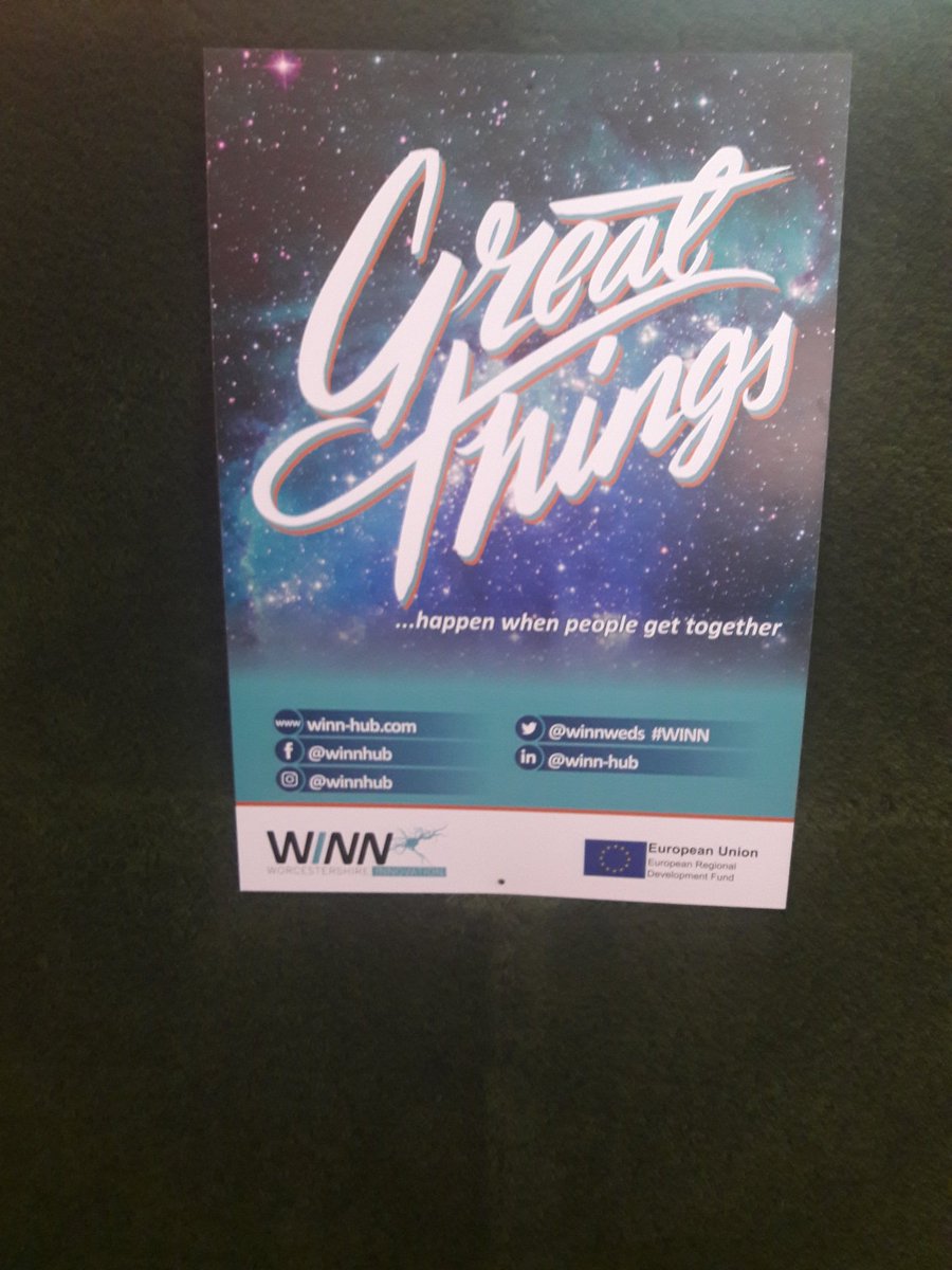 BrandRefinery's tweet photo. We are at the @winnweds #GreatThingsEvent today and tomorrow celebrating #innovation across #Worcestershire. #WorcestershireHour. https://t.co/smzNx973M4