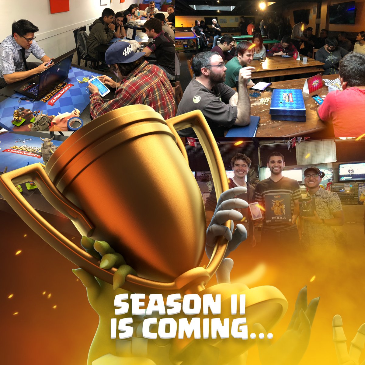 Clash Nights Season II "City Championships" is coming...

What is Clash Nights? Find out by following our official channel: <a href="/ClashNights/">Clash Nights</a>!